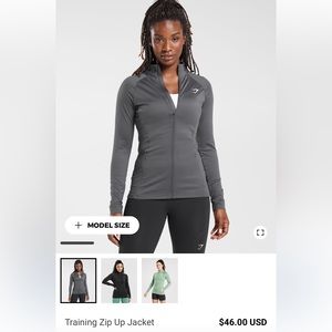 Gymshark Training Zip Up Jacket